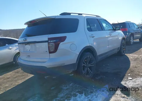2015 Ford Explorer Sport z USA, uszkodzony, nr VIN 1FM5K8GT7FGB76182